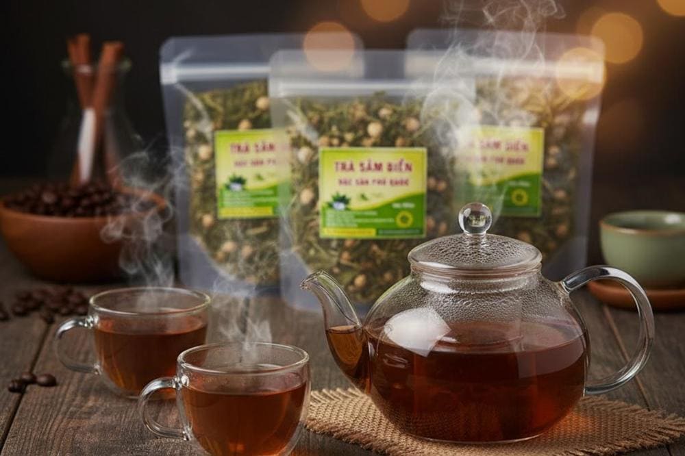 Trà sâm biển Khánh Hòa mang đến nhiều lợi ích cho sức khỏe.